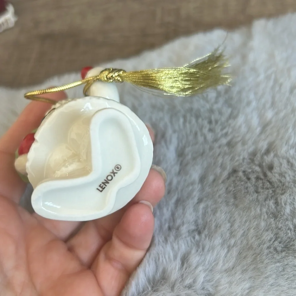 Lenox Very Merry Santa Ornament